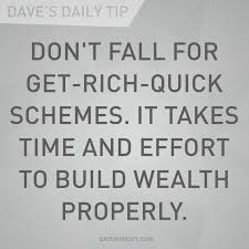 It Takes Time and Effort to Build Wealth