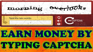 earn by typing captcha