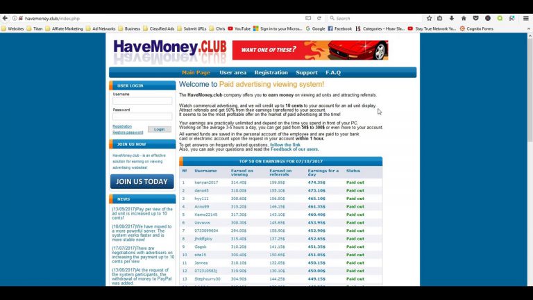 HaveMoney.Club Review from my own experience
