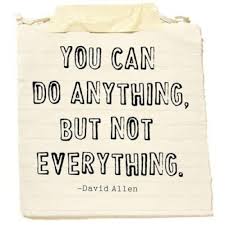 You Can Do Anything, But Not Everything.