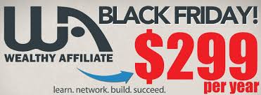 What Is The Wealthy Affiliate Black Friday Special?