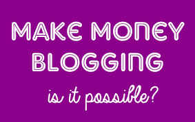 Do You Make Money Blogging Online?