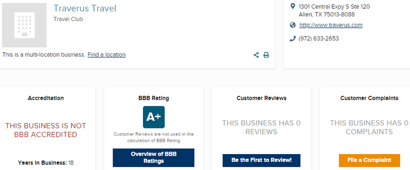 Is TraVerus A Scam? - BBB Rating