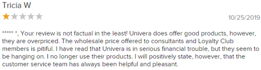 Is Univera A Scam? - Complaints