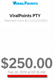 Viral Points Review - Fake Income Proofs