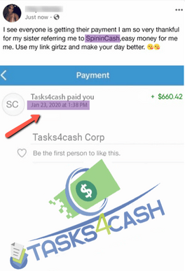 What Is Tasks4Cash? - Another Fake Payment Proof