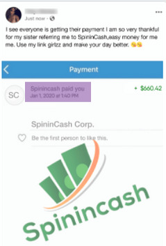 Is SpininCash A Scam? - Another Fake Payment