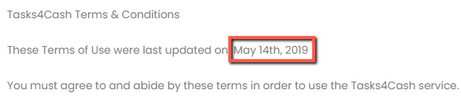 What Is Tasks4Cash? - Updated On The 14th Of May 2019