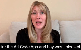 Is Ad Code A Scam? - She Is Providing A Fake Testimonial