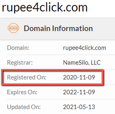 Rupee4Click Review - Original Launch Date